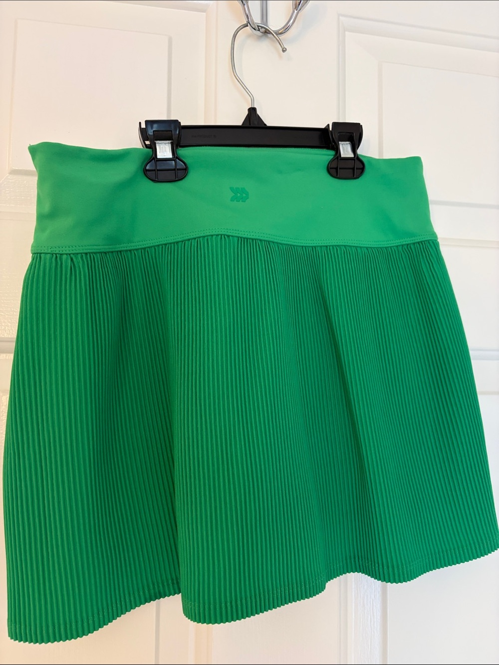 all in motion Green Pleated Mini Skirt